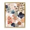 Stupell Industries Abstract Botanical Shape Collage Framed Floater Canvas Wall Art